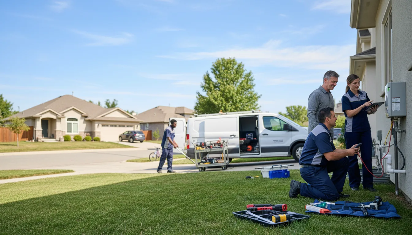 Tankless water heater service in Corinne, UT